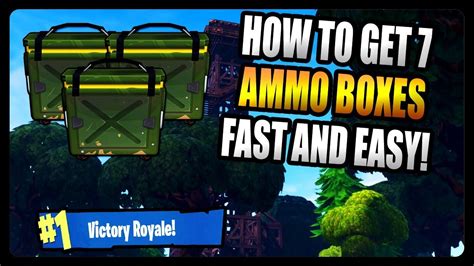 fortnite junk junction ammo boxes|Search 7 Ammo Boxes in Single Match .